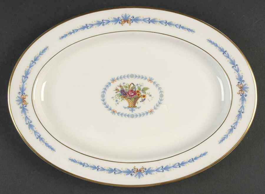 Natalie 12" Oval Serving Platter by Lamberton-1