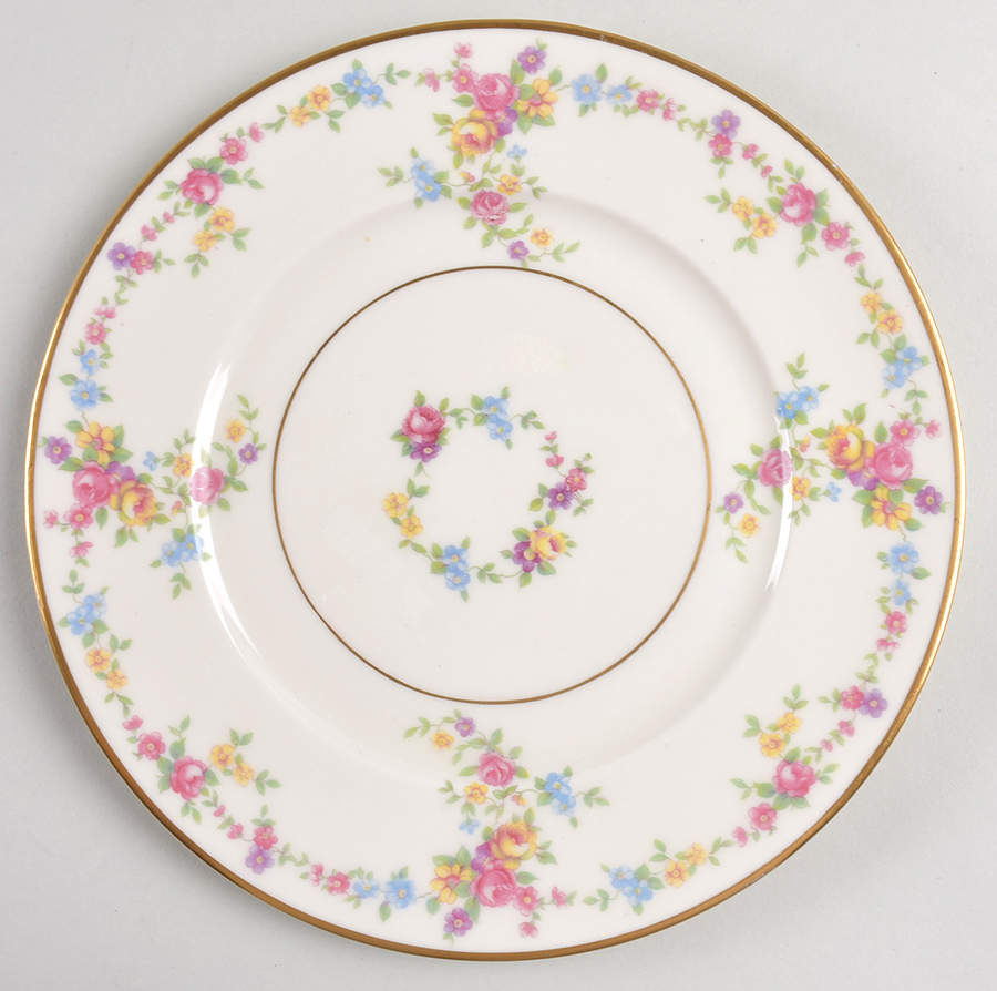 Peggy Shippen Luncheon Plate by Lamberton-1