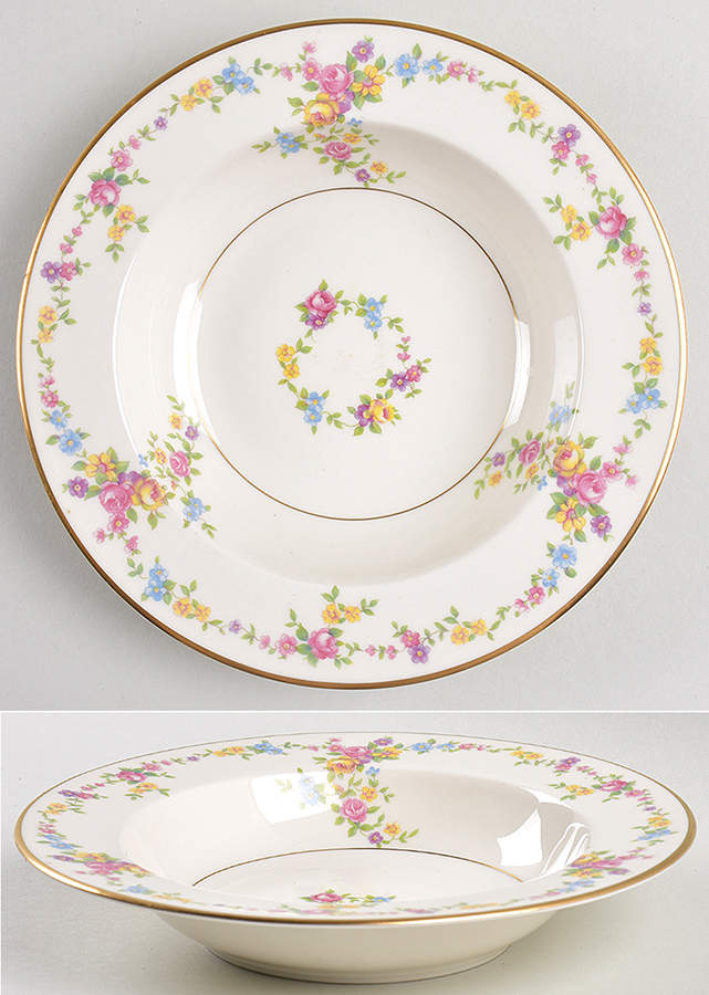 Peggy Shippen Rim Soup Bowl by Lamberton-1
