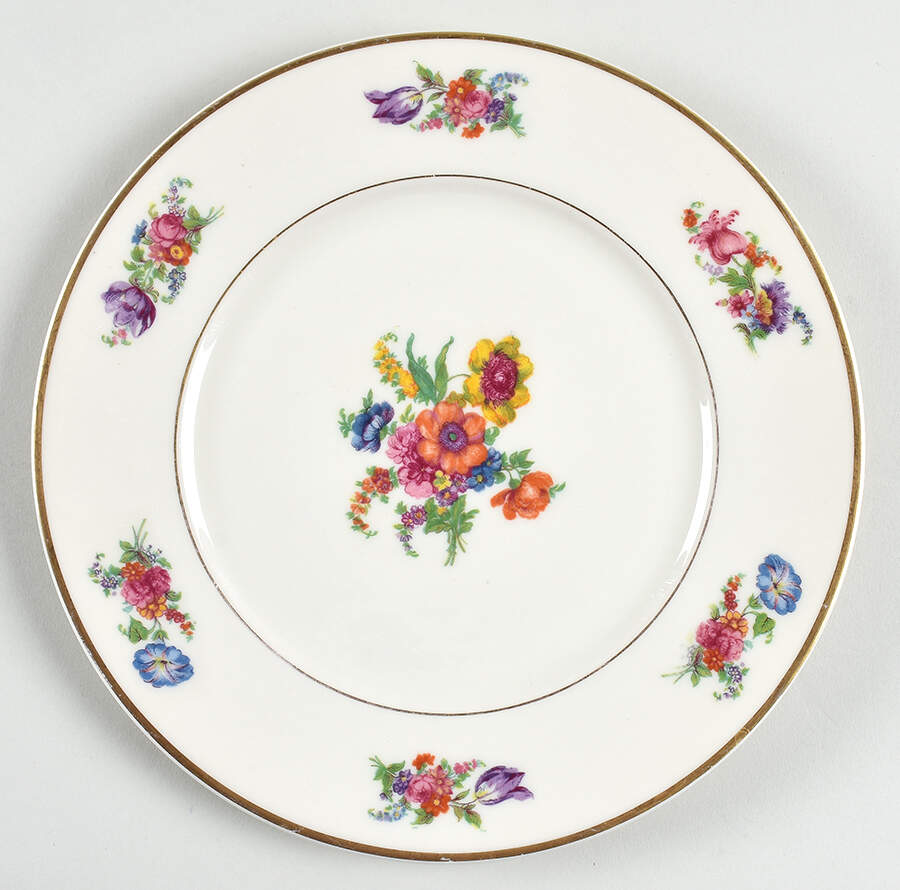 Plymouth Luncheon Plate by Lamberton-1