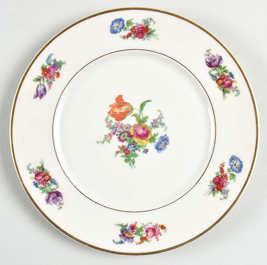 Plymouth Luncheon Plate by Lamberton-1