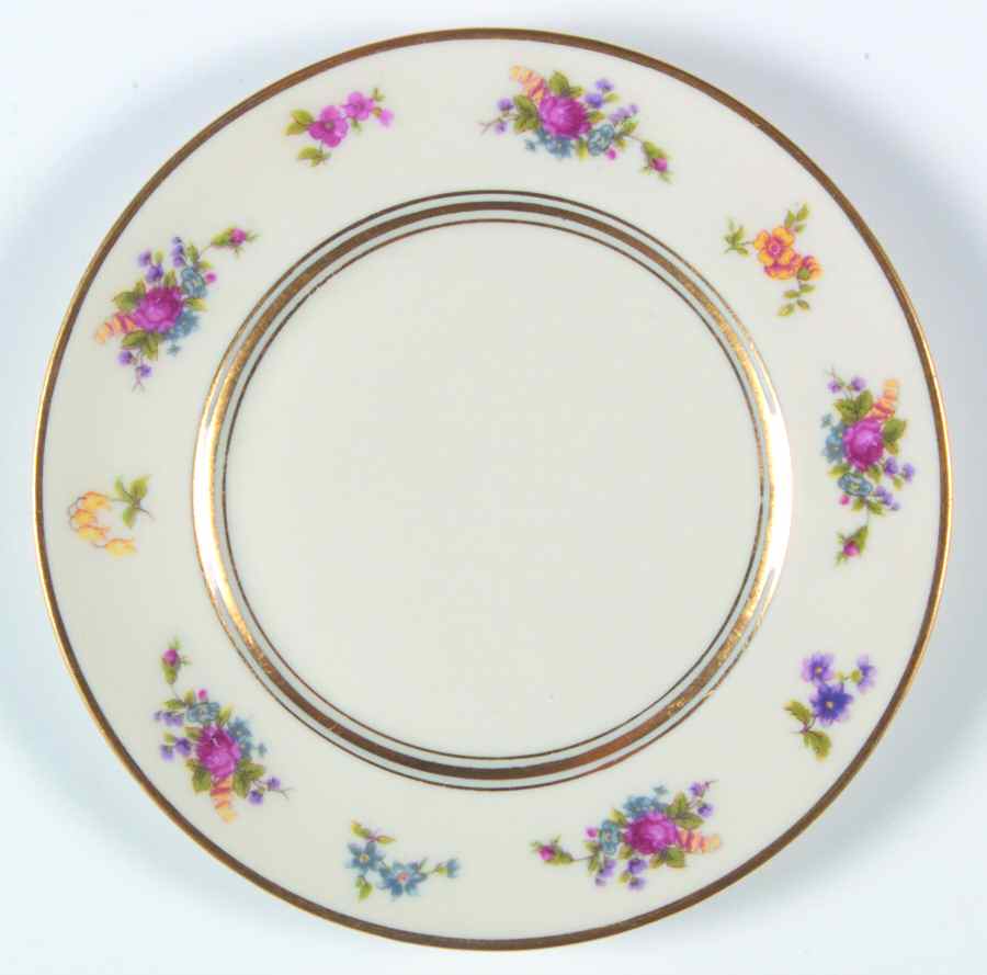 Queens Rose Bread & Butter Plate by Lamberton-1