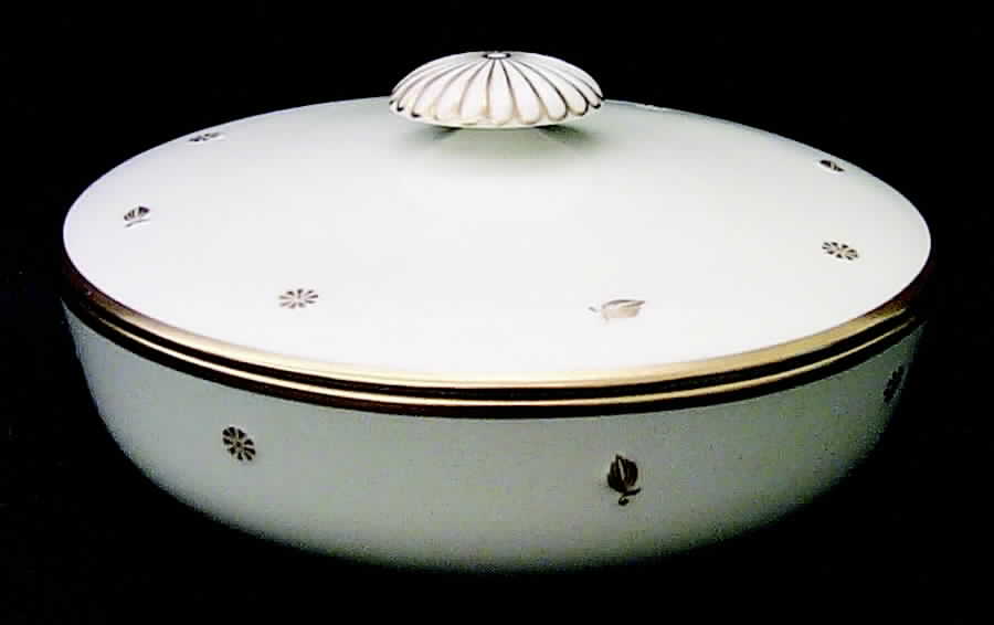Rena Gold Round Covered Vegetable by Lamberton-1