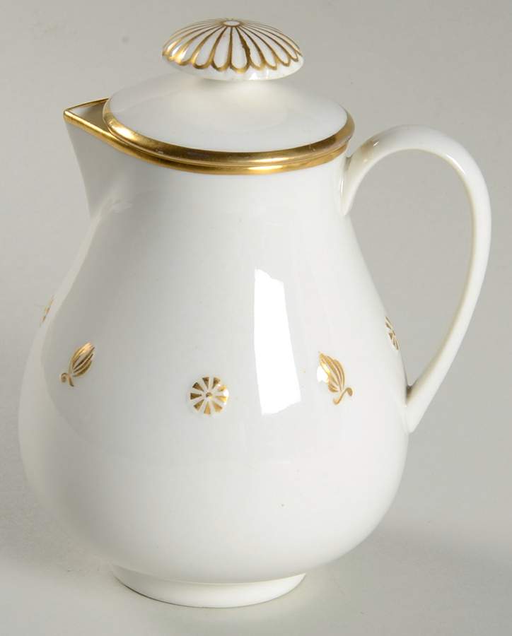 Rena Gold Hot Water Jug & Lid by Lamberton-1