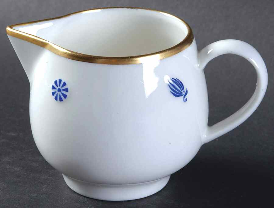 Rena Blue Creamer by Lamberton-1