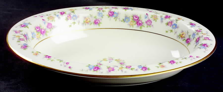 Reverie 10" Oval Vegetable Bowl by Lamberton-1