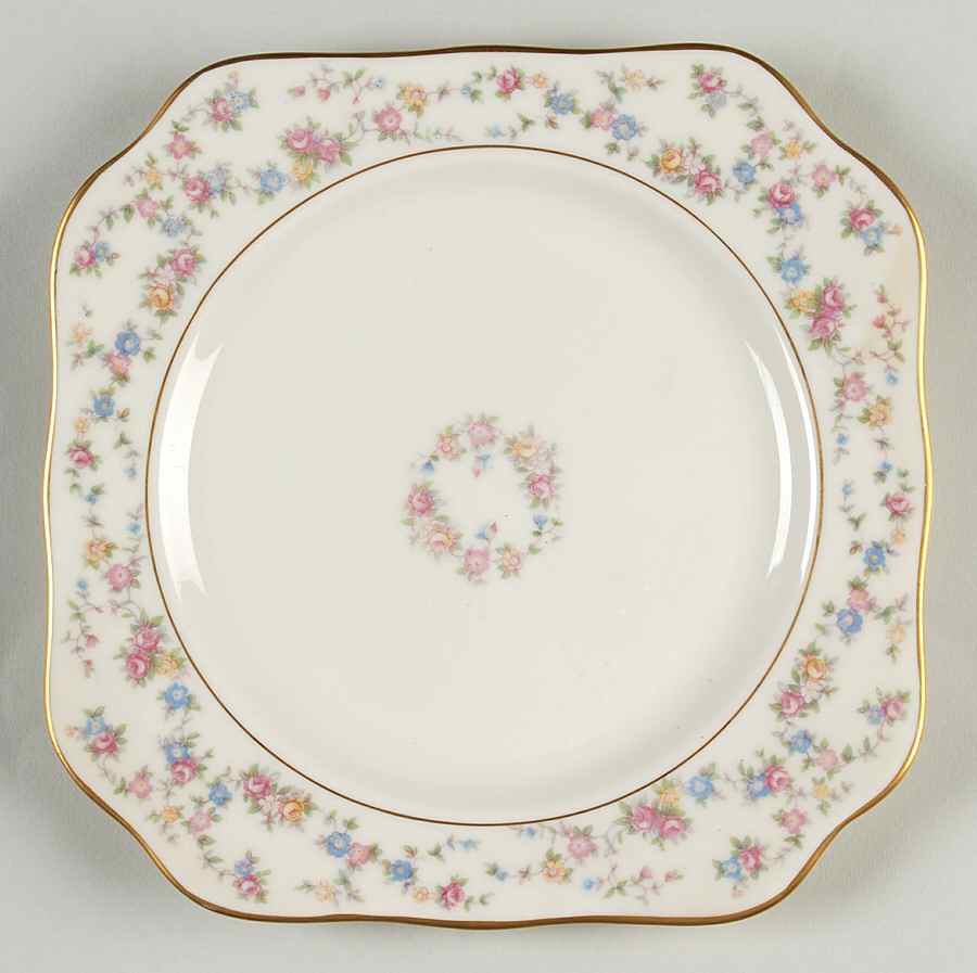 Reverie Square Salad Plate by Lamberton-1
