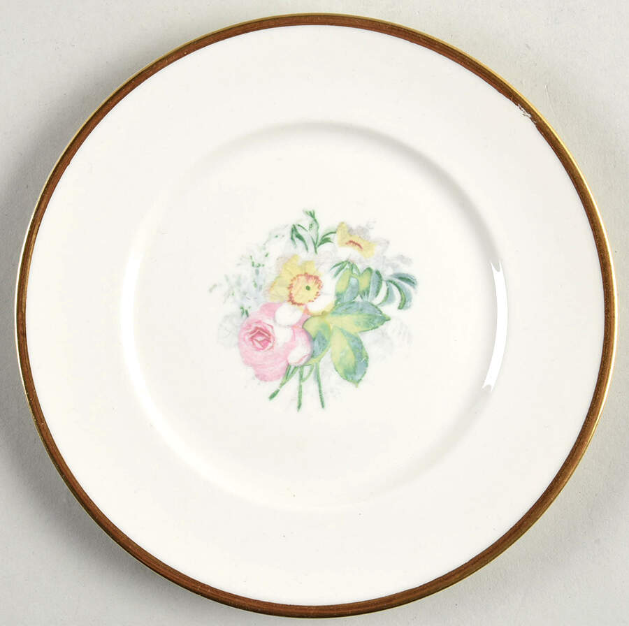 Spring Garden Salad Plate by Lamberton-1