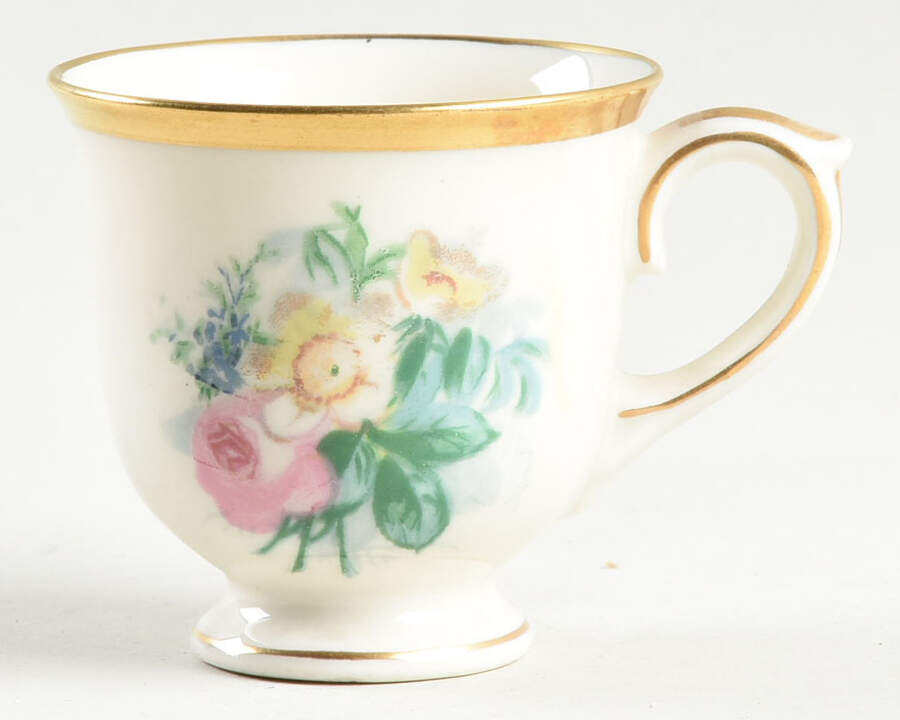 Spring Garden Footed Demitasse Cup by Lamberton-1