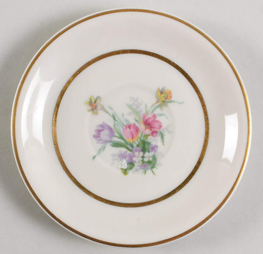 Tulip Time Saucer by Lamberton-1