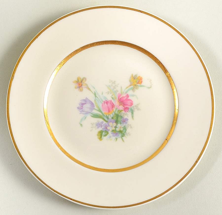 Tulip Time Bread & Butter Plate by Lamberton-1