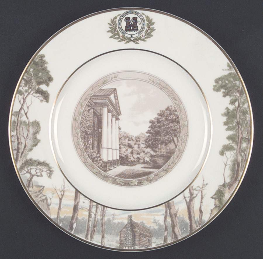 Washington & Jefferson College Dinner Plate by Lamberton-1