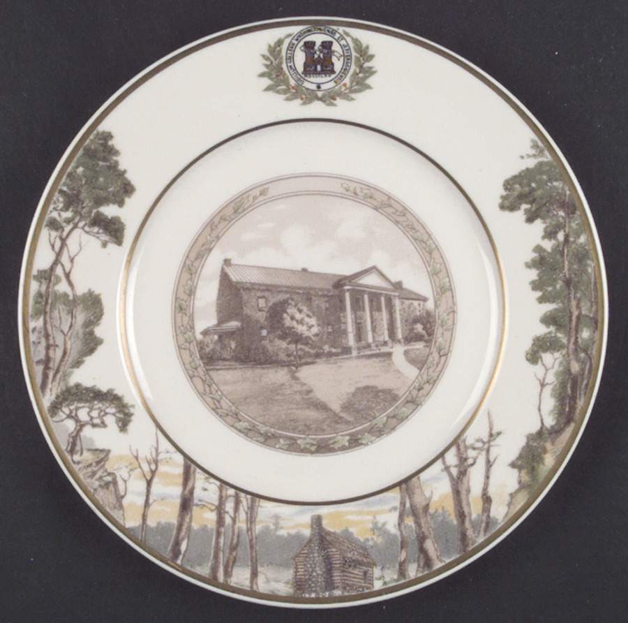 Washington & Jefferson College Dinner Plate by Lamberton-1