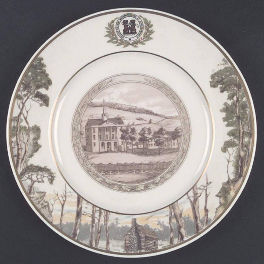 Washington & Jefferson College Dinner Plate by Lamberton-1