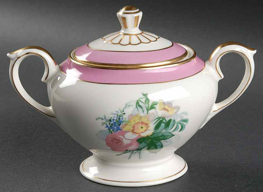 Williamsburg Sugar Bowl & Lid by Lamberton-1