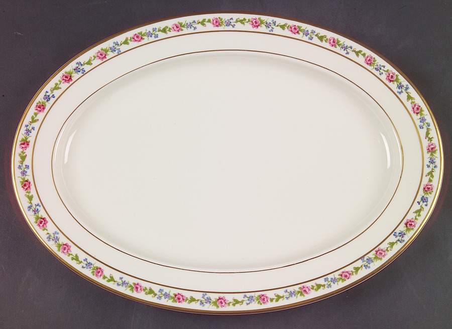 William Penn 14" Oval Serving Platter by Lamberton-1