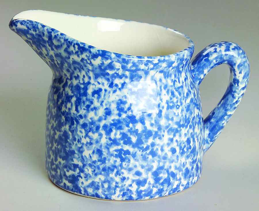Blue Stipple Creamer by Los Angeles-1