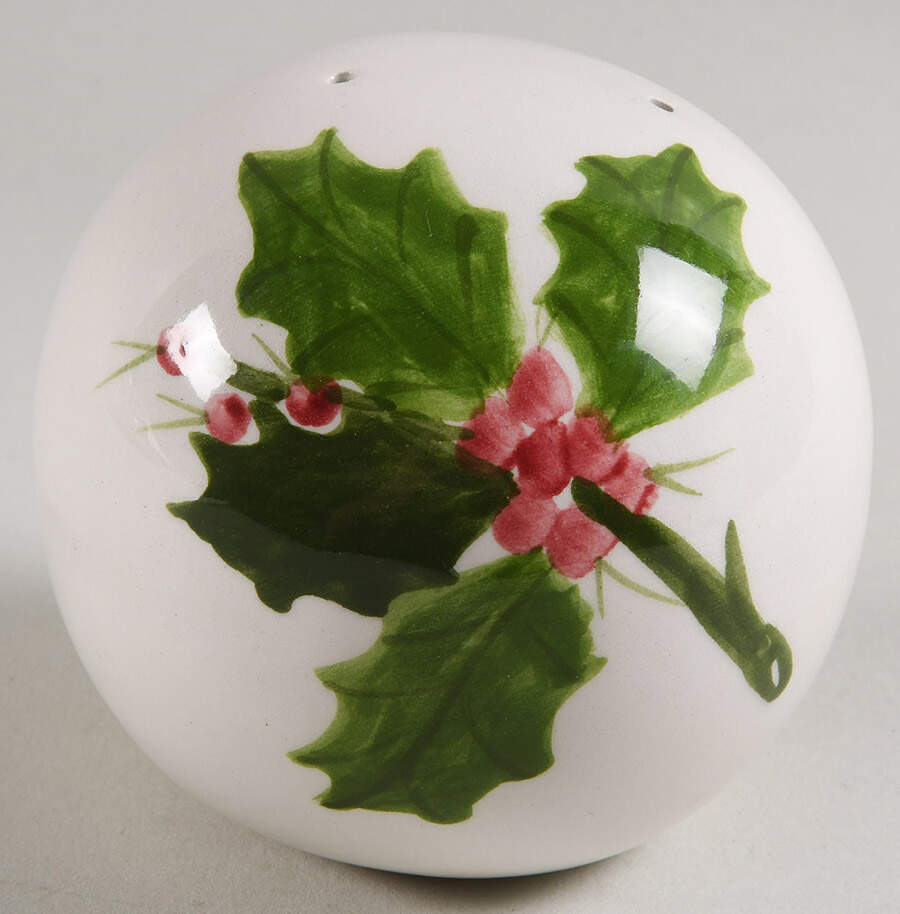 Holly (Green Trim) Pepper Shaker by Los Angeles-1