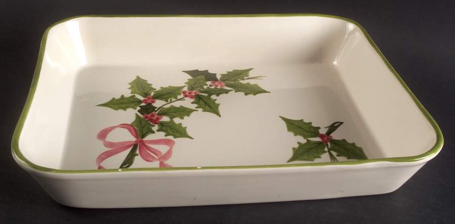 Holly (Green Trim) 14'' Lasagna by Los Angeles-1