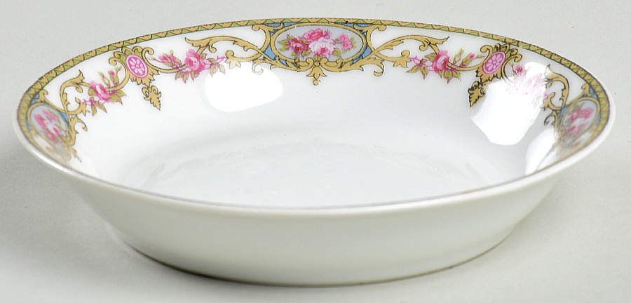 The Arenida (No Gold Trim) Fruit/Dessert (Sauce) Bowl by Leon D Bloch-1