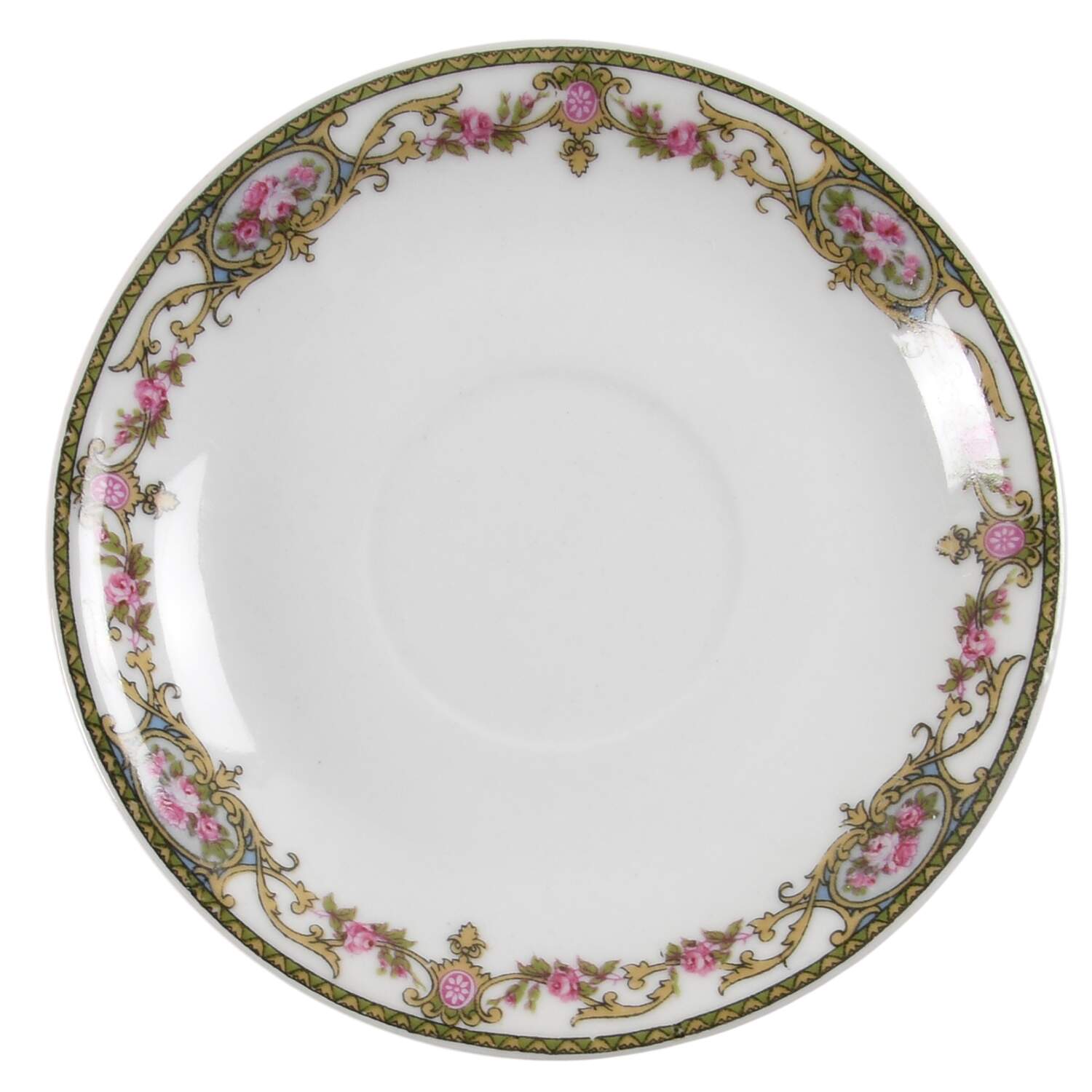 The Arenida (No Gold Trim) Saucer by Leon D Bloch-1