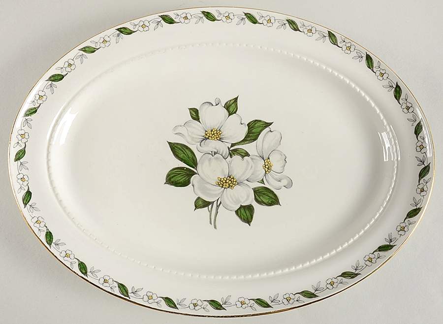 Lec1 (No Verge) 13" Oval Serving Platter by Lecot-1