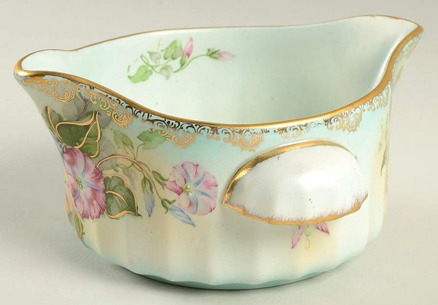 Morning Glory Gravy Boat by Lecot-1