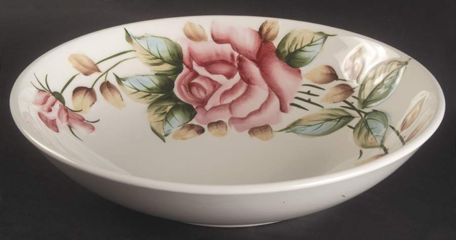 Americana 9" Round Vegetable Bowl by Lefton-1
