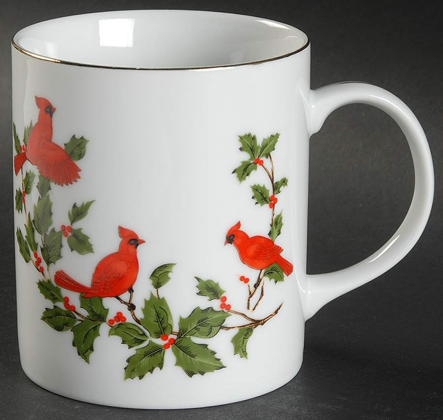 Cardinal Mug by Lefton-1