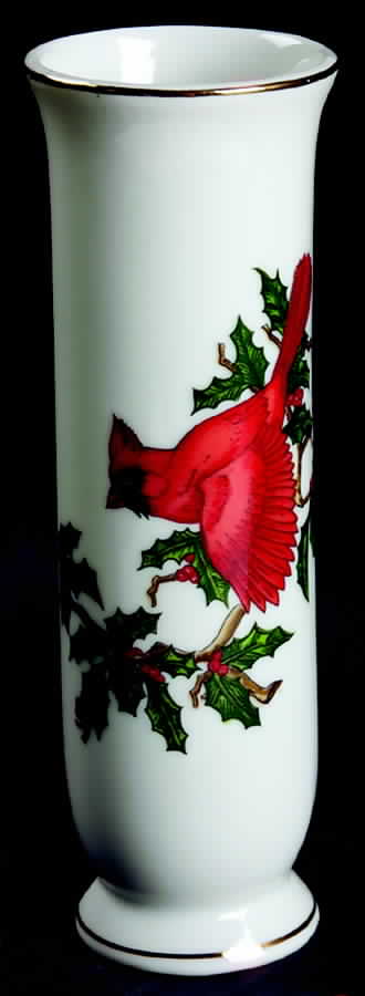 Cardinal 6" Vase by Lefton-1