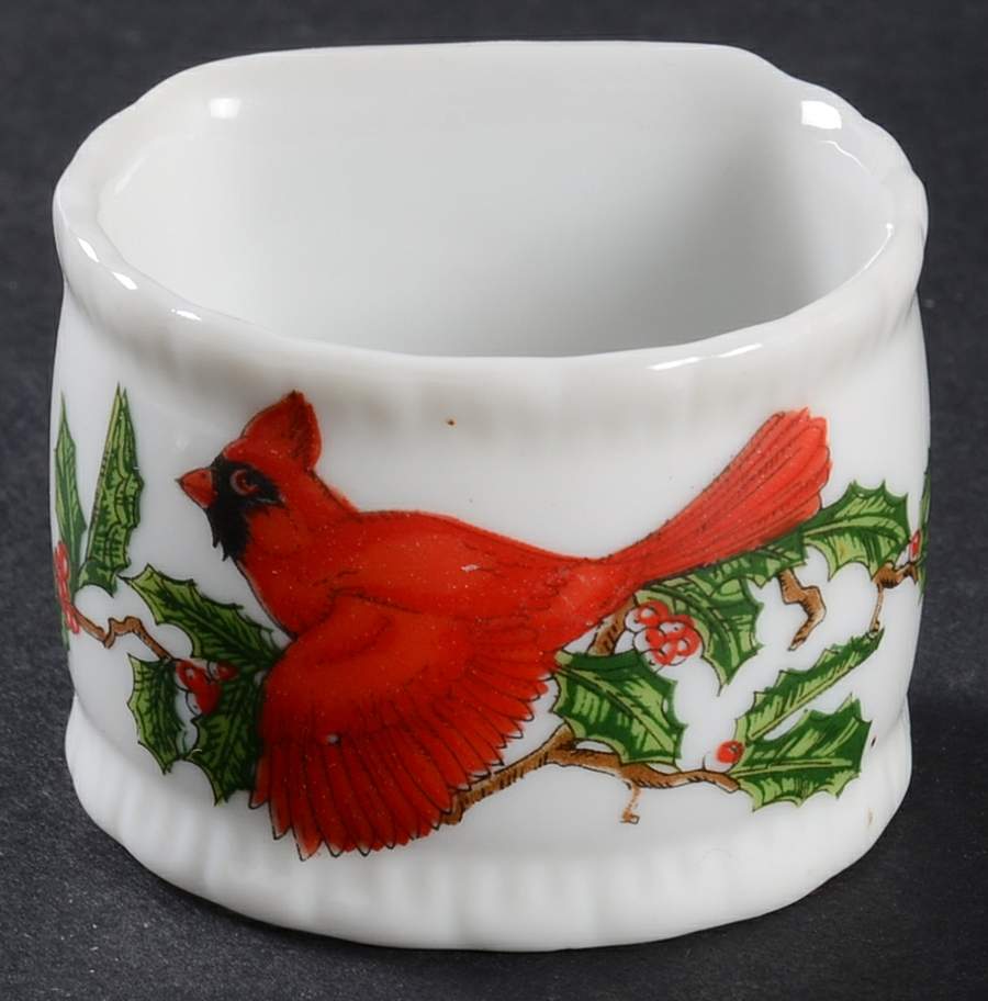 Cardinal Napkin Ring by Lefton-1