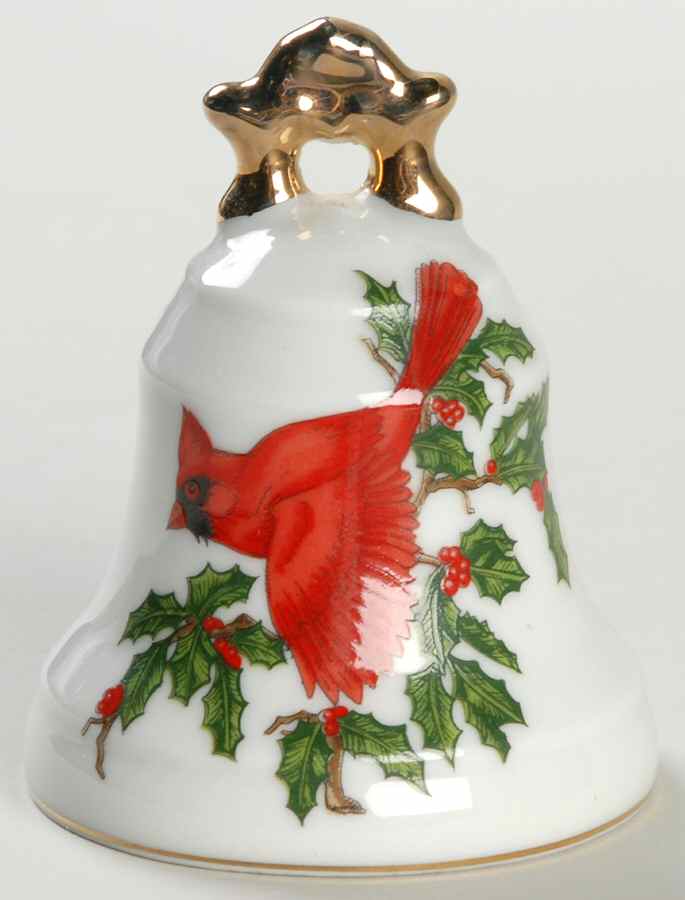 Cardinal Bell by Lefton-1