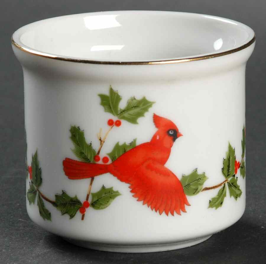 Cardinal Votive Candleholder by Lefton-1