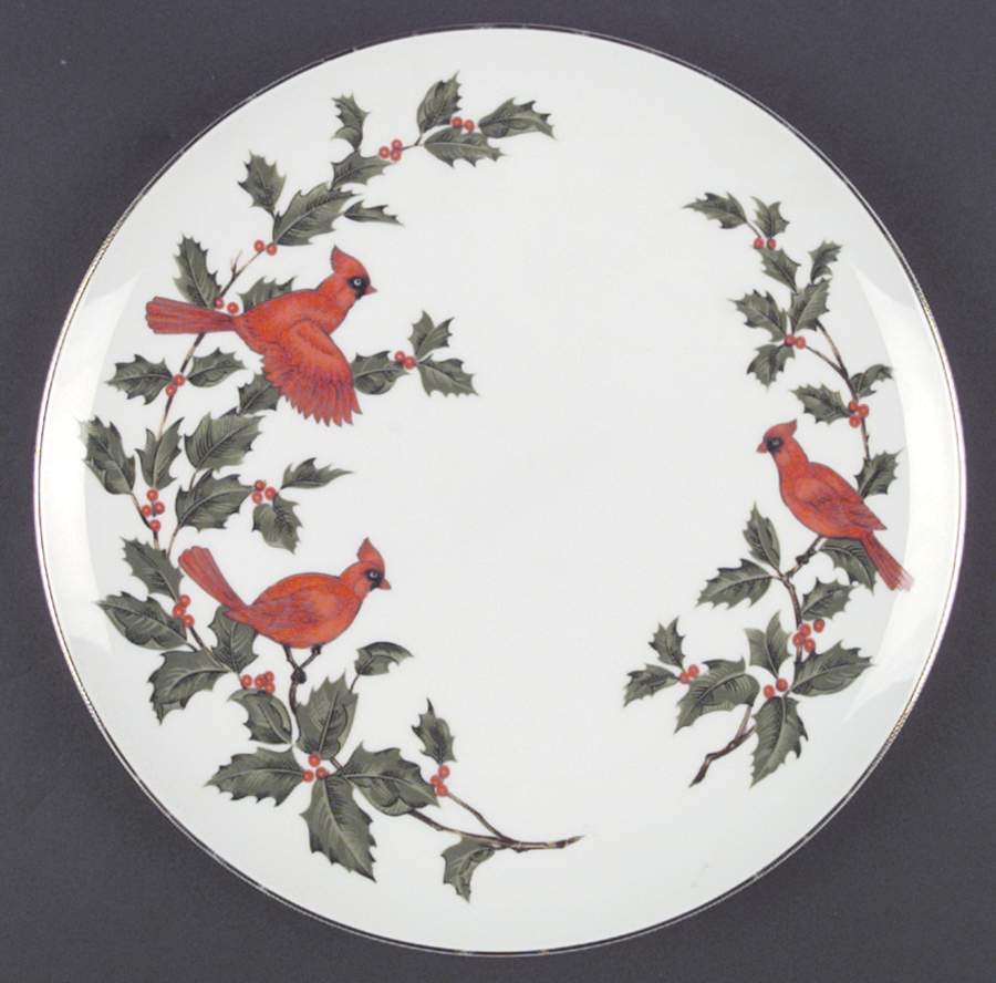 Cardinal Dinner Plate by Lefton-1