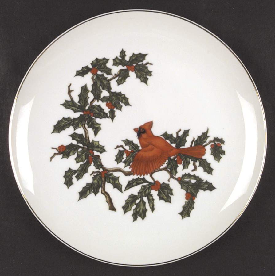 Cardinal Dinner Plate by Lefton-1