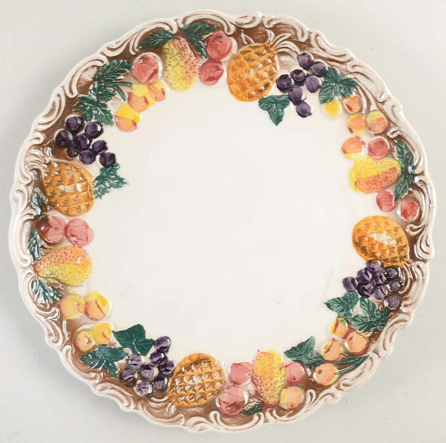 Della Robia Salad Plate by Lefton-1