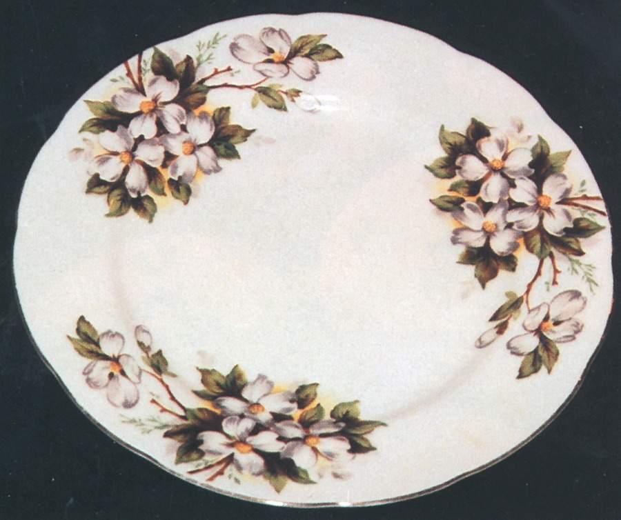 Dogwood Dinner Plate by Lefton-1