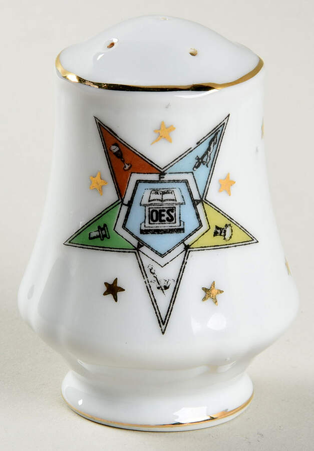 Eastern Star Pepper Shaker by Lefton-1