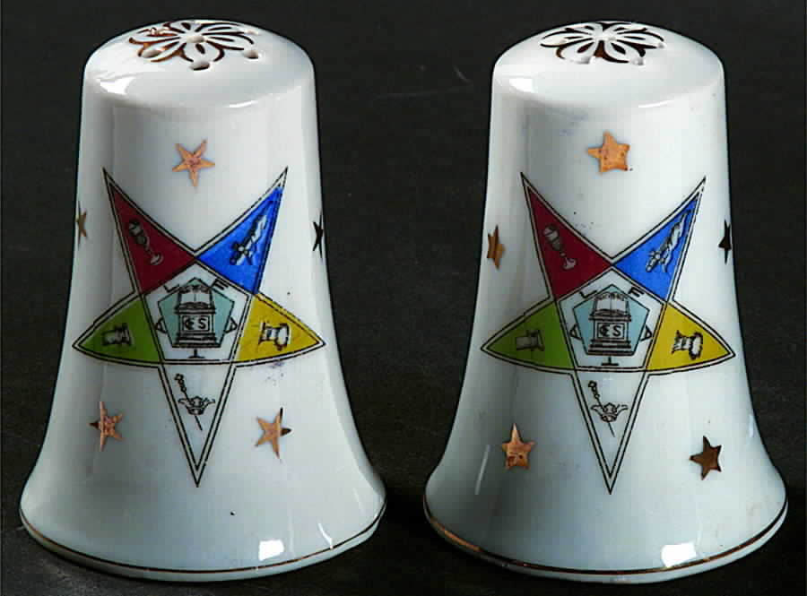 Eastern Star Salt & Pepper Set by Lefton-1