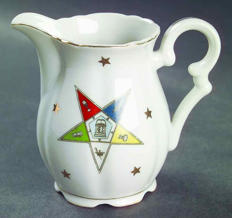 Eastern Star Creamer by Lefton-1
