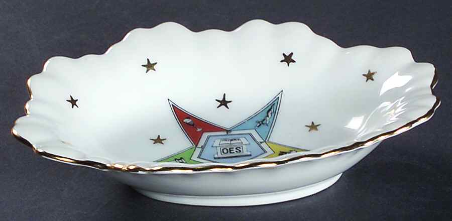 Eastern Star Small Sweet Meat Dish by Lefton-1