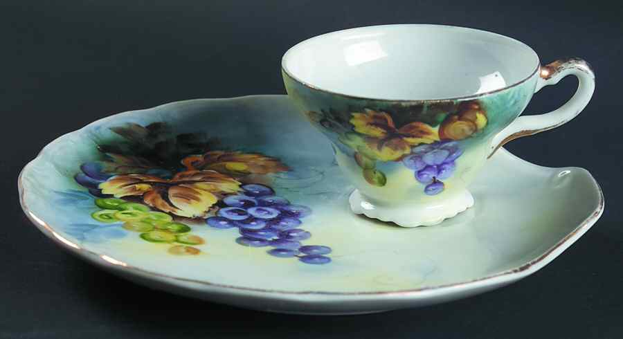 Festival Snack Plate & Cup Set by Lefton-1