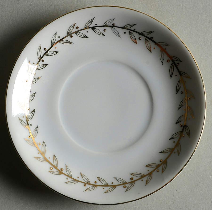 Golden Laurel Underplate for Jam/Jelly by Lefton-1