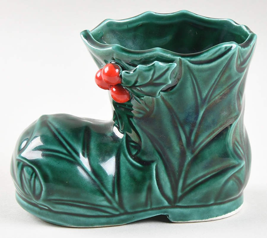 Green Holly Small Planter by Lefton-1