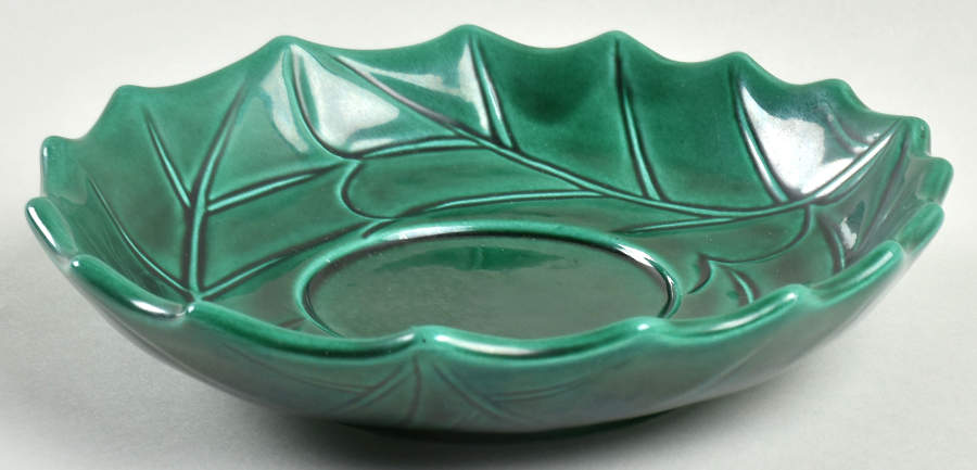 Green Holly Pitcher & Bowl-20 Oz/Bowl Only by Lefton-1
