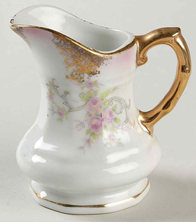 Heirloom Rose Creamer by Lefton-1
