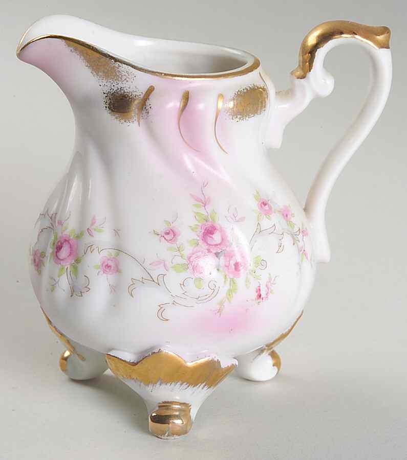 Heirloom Rose Creamer by Lefton-1