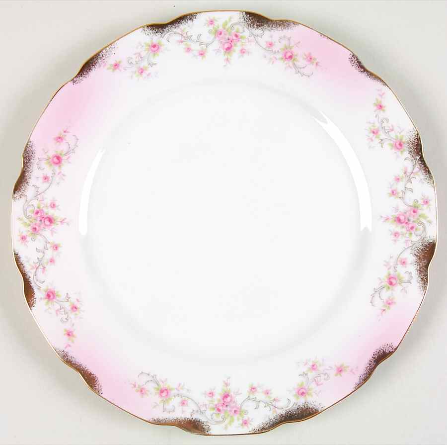 Heirloom Rose Dinner Plate by Lefton-1