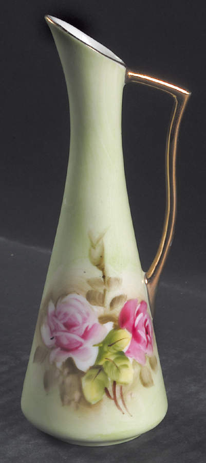 Heritage Green 5" Bud Vase by Lefton-1