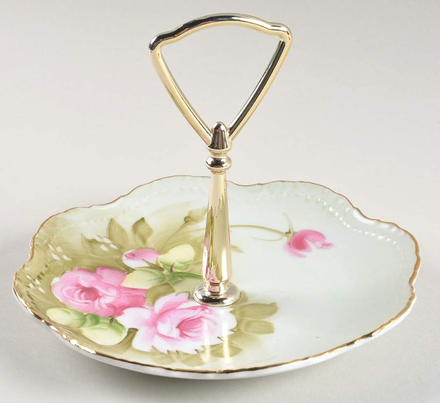 Heritage Green Small Tidbit by Lefton-1